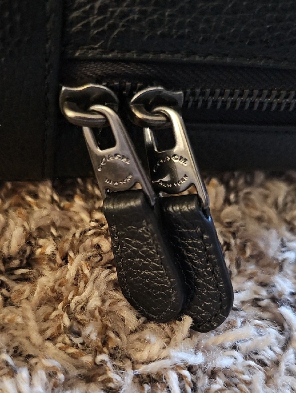 Coach Black Men's Messenger Crossbody Sling - Picture 8 of 12
